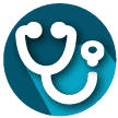 Stethoscope icon at Endo Clinic
