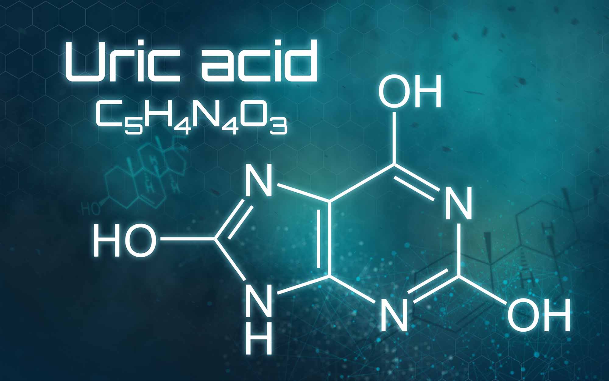 Công thức của Acid uric là như thế nào?