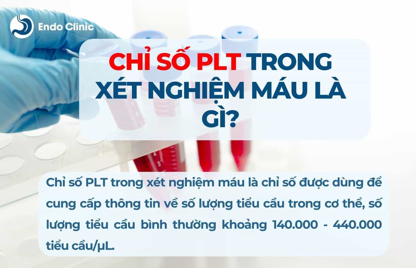 PLT là gì? Bệnh lý nào làm chỉ số PLT bất thường trong máu?