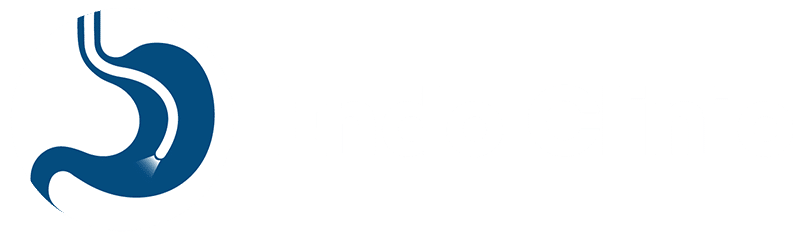 Logo phòng khám tiêu hóa Endo Clinic âm bản