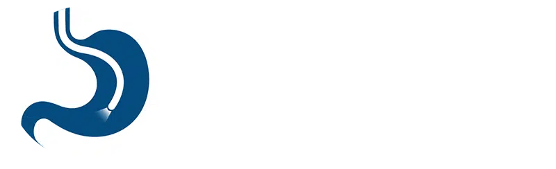 Logo phòng khám tiêu hóa Endo Clinic âm bản
